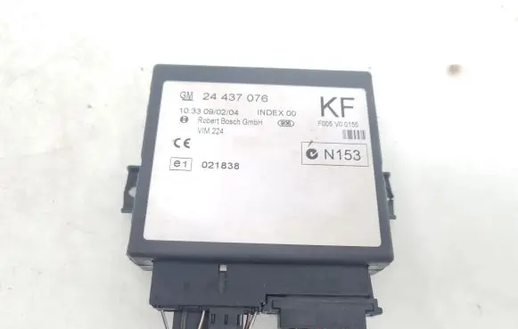 Opel Zafira A Comfort/convenience module 24437076