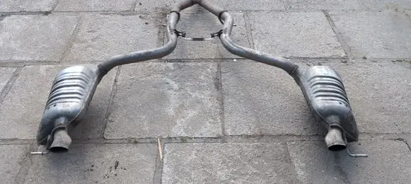 Mercedes-Benz E W212 Muffler/silencer A2124910100