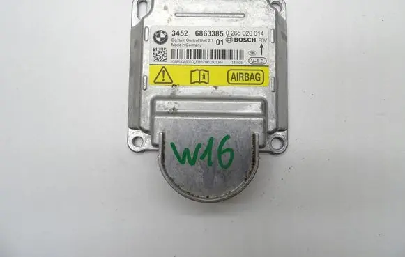BMW 1 F20 F21 Airbag control unit/module 6863385