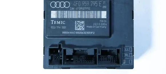 Audi A6 S6 C6 4F Door control unit/module 4F0959795E