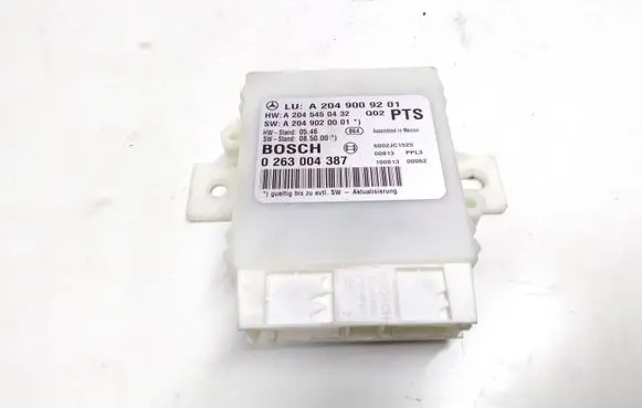 Mercedes-Benz C W204 Parking PDC control unit/module A2049009201 0263004387 A2045450432