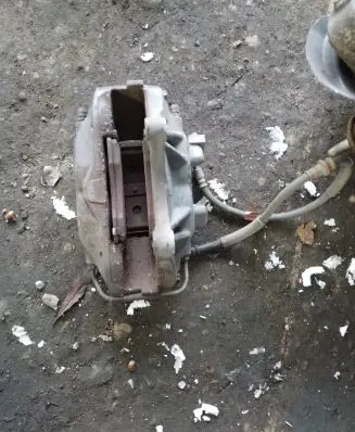 Tesla Model S Front brake caliper
