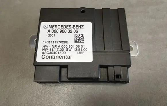 Mercedes-Benz S W222 Fuel injection pump control unit/module A0009003206 A0009010601 140141137029E
