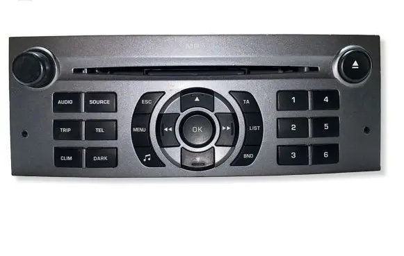 Peugeot 407 Radio/CD/DVD/GPS head unit 9660647677