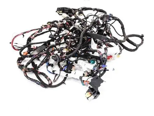 Tesla Model X Engine installation wiring loom 