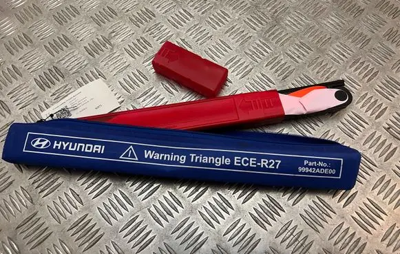 Emergency warning sign