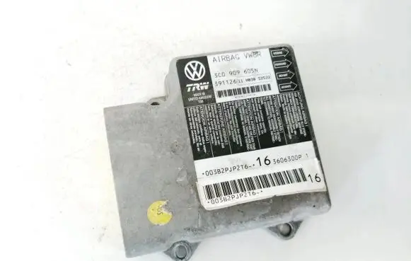Volkswagen PASSAT B6 Airbag control unit/module 3c0909605n 391126