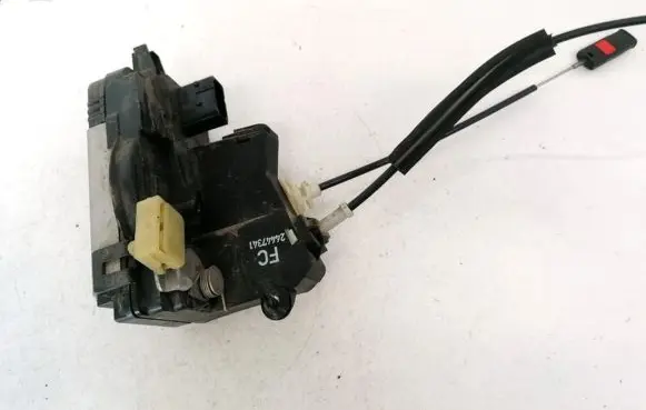 Opel Signum Front door lock 24447341 24447341FC