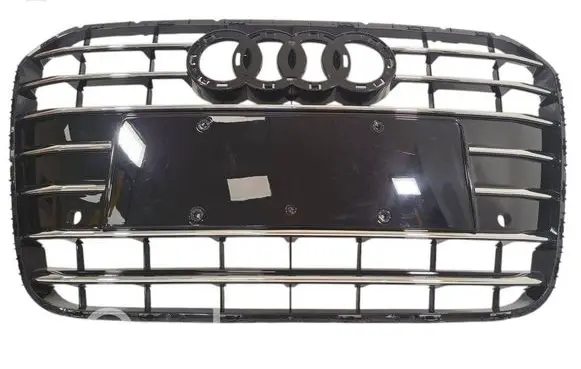 Front bumper upper radiator grill