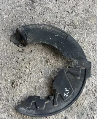 Citroen C5 Front brake disc dust cover plate 