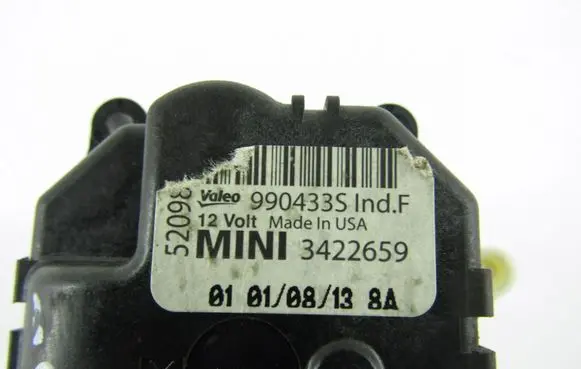 Mini One - Cooper Coupe R56 Air flap motor/actuator 990433S