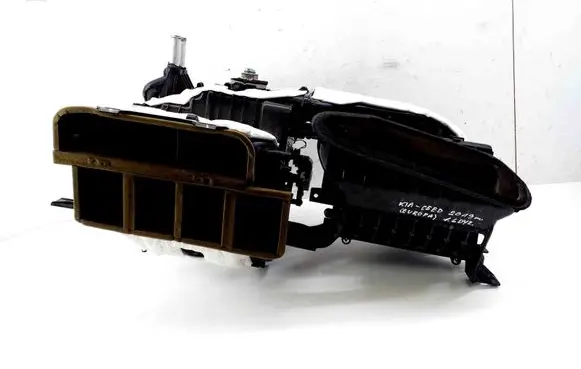 Interior heater climate box assembly