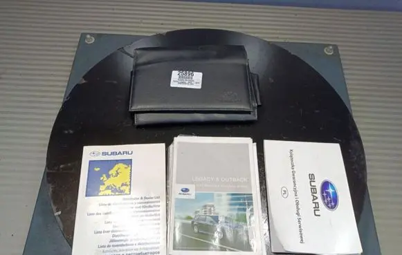 Subaru Legacy User manual 