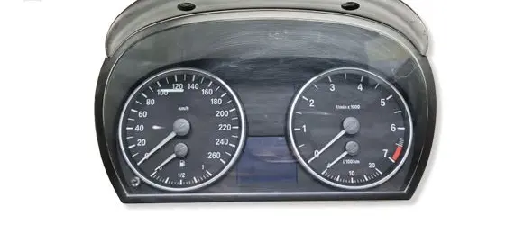 BMW 3 E90 E91 Speedometer (instrument cluster) 9122594 102533062 912259401