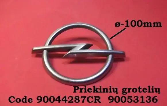 Opel Vectra B Other badges/marks 90044287CR 90053136