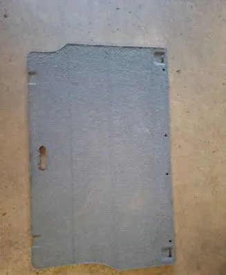 Opel Meriva A Trunk/boot floor carpet liner 511357071