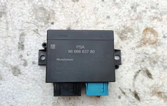 Peugeot 3008 I Parking PDC control unit/module 9666663780