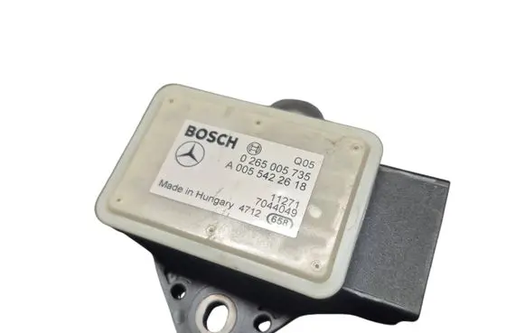 Mercedes-Benz E W212 ESP acceleration yaw rate sensor A0055422618 0265005735