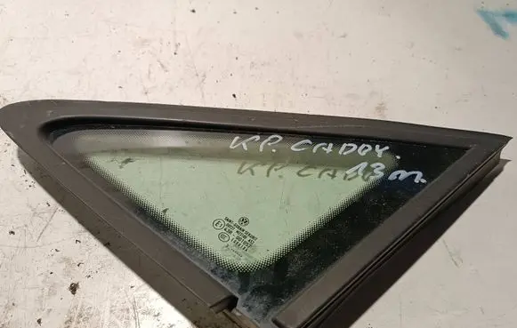 Volkswagen Caddy Front door vent window glass four-door 43R001057