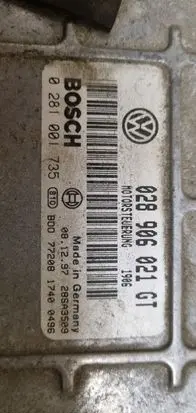Volkswagen Sharan Engine control unit/module 028906021GT
