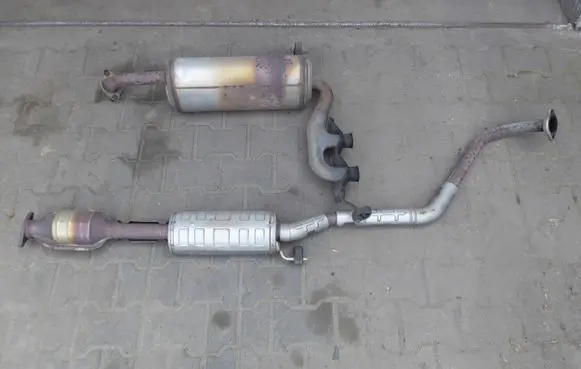 Hyundai Veloster Catalyst/FAP/DPF particulate filter 