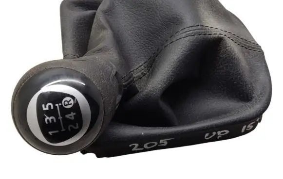 Volkswagen Up Gear lever shifter trim leather/knob 1S0711113J