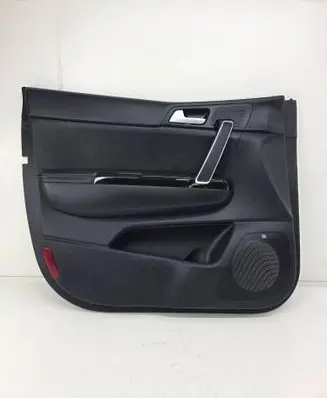 Front door card panel trim