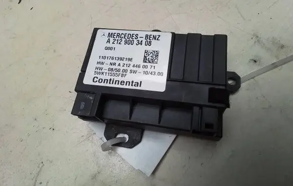 Mercedes-Benz C W204 Fuel injection pump control unit/module A2129003408 5WK11555FBF 110176139219E
