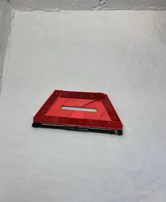 Emergency warning sign