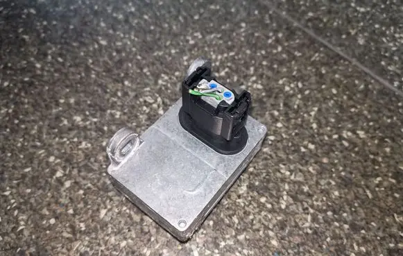 Opel Astra H ESP acceleration yaw rate sensor 24448214