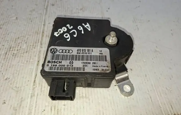 Audi A6 S6 C6 4F Power management control unit 4F0915181A 0199000013 4F0910181E