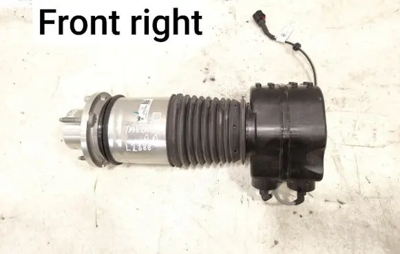 Porsche Taycan 9J1 Front air suspension shock absorber 9J1616038D
