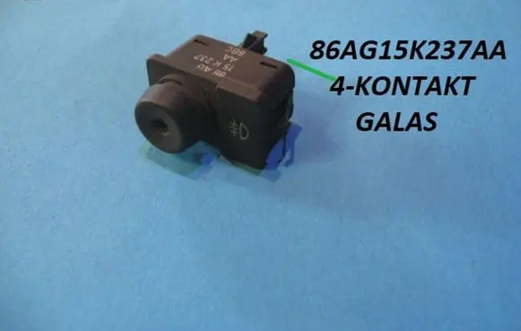 Ford Escort Fog light switch 86AG15K237AA