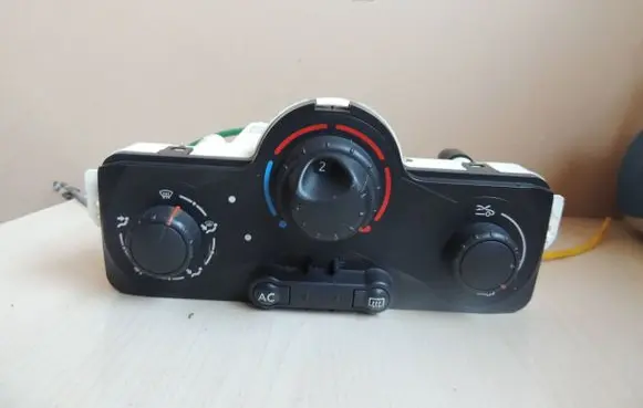 Renault Clio II Interior fan control switch 0000092269 00000796S
