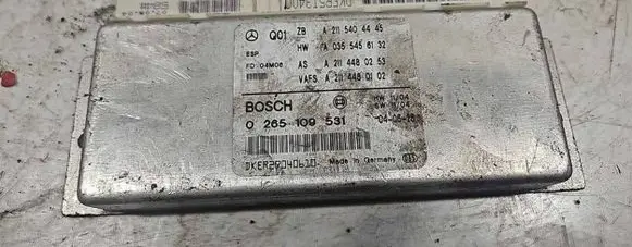 Mercedes-Benz E W211 ESP (stability system) control unit A0355456132 A2114480253 0265109531