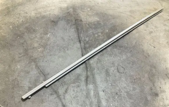 Toyota Auris E180 Rubber seal front coupe door window 
