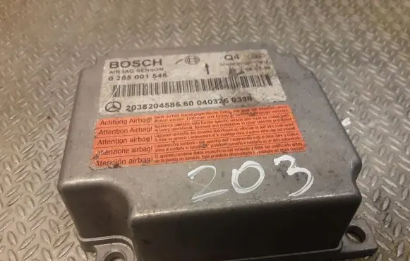 Mercedes-Benz C W203 Airbag control unit/module 2038204585