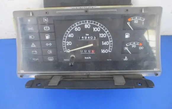 Fiat 500 Cinquecento Speedometer (instrument cluster) 7657554