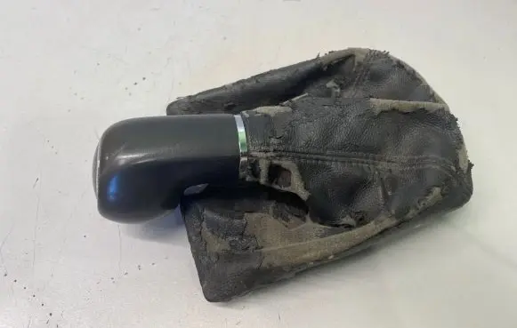 Opel Astra H Gear lever shifter trim leather/knob