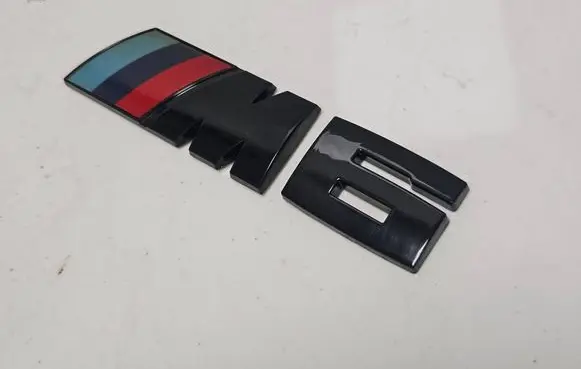 BMW M6 Manufacturers badge/model letters