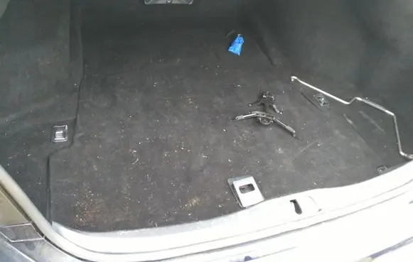 Lexus LS 460 - 600H Trunk/boot side trim panel 