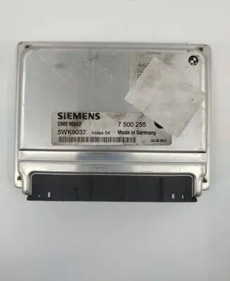 BMW 3 E46 Engine control unit/module DMEMS42 7500255 5WK9037