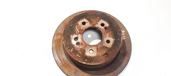 Hyundai Santa Fe Rear brake disc neventiliuojamas