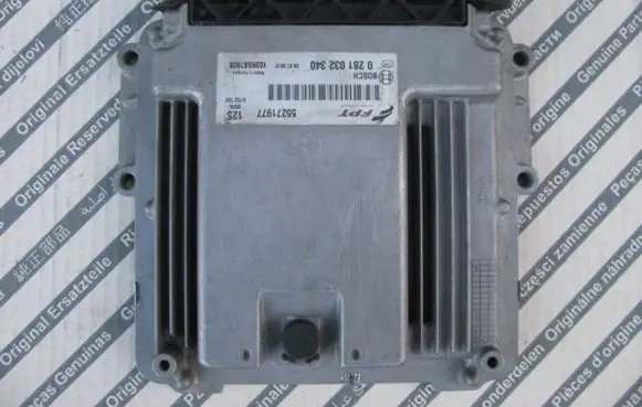 Fiat Doblo Engine control unit/module ECU 55271977 0281032340 1039S87808