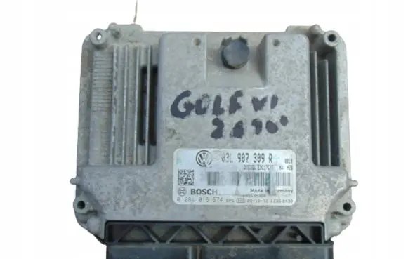 Volkswagen Golf VI Engine control unit/module 03L907309R