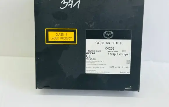 Mazda 5 Navigation unit CD/DVD player CC33668FXB