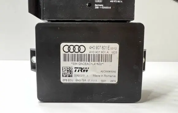 Audi A6 S6 C7 4G Hand brake control module 4H0907801E 4H0907801A A2C53383282