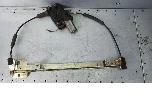 Front door window regulator with motor