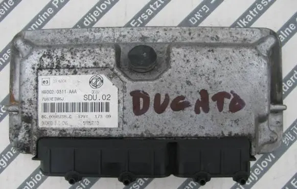 Fiat Ducato LP gas control unit module 51857113 7U63ETM6J 0098738C