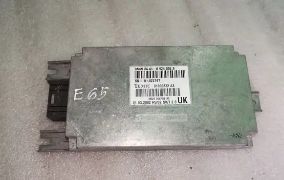 BMW 7 E65 E66 Other control units/modules 844169240929 84416924092 6924092